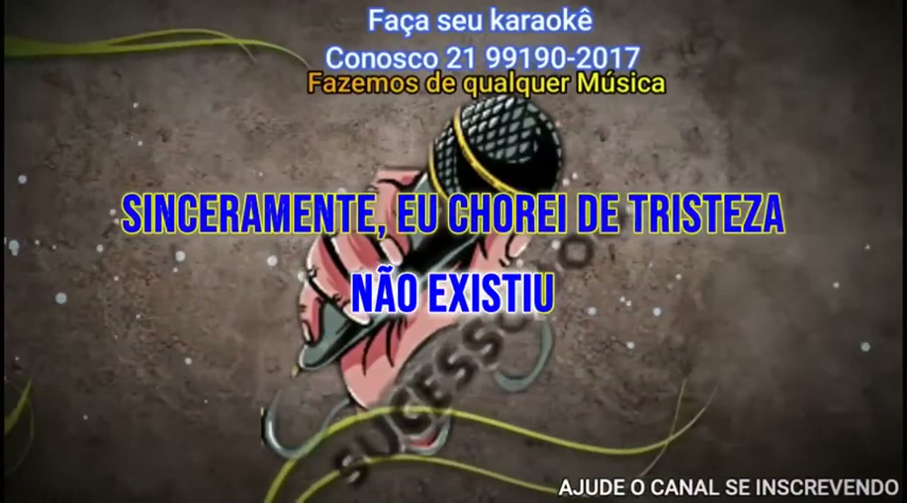 Amostra de karaokê: MPB — Set de Fernando Mendes
